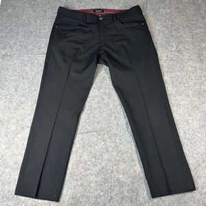 BALLIN Crescent Modern Fit 5-Pocket Black Pants Mens Size 36 Preppy Golf